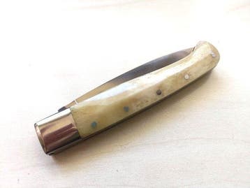 Mascu Coltello Mascu Pattada con Molla 22.5 cm – Corno