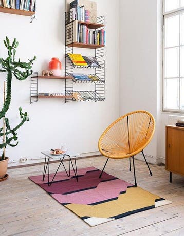 Nilo Kilim - Kelim - 160 cm - 100 cm - Kilim de créateur