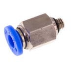 Raccord enfichable 3/16 x UNF 10-32 Laiton/PBT NBR [5, Verzenden