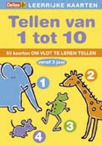 Leerrijke kaarten - Tellen van 1 tot 10 (vanaf 3 j.), Verzenden, Zo goed als nieuw