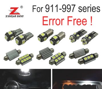 KIT 20 AMPOULES LED INTÉRIEUR POUR PORSCHE 911 997 CARRERA T, Verzenden, Nieuw