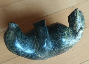 Sculpture Phoque - Inuit - Canada (Sans prix de réserve), Antiquités & Art
