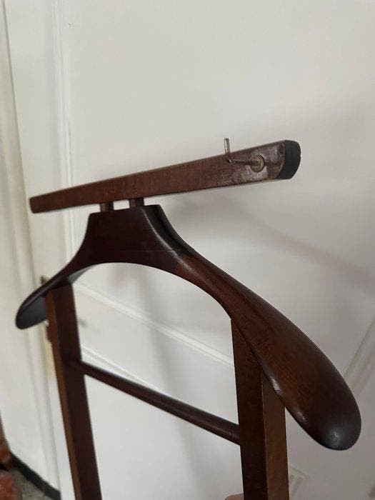 Dressboy - Hout - Valet acajou, Antiquités & Art, Curiosités & Brocante