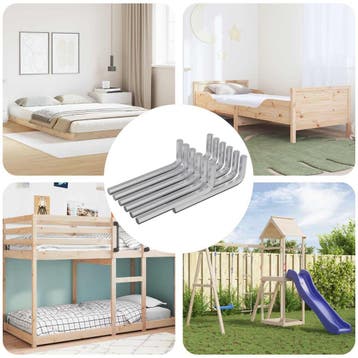 vidaXL Inbussleutel 1800 st zilver 32 x 86 mm Staal, Bricolage & Construction, Outillage | Outillage à main, Verzenden