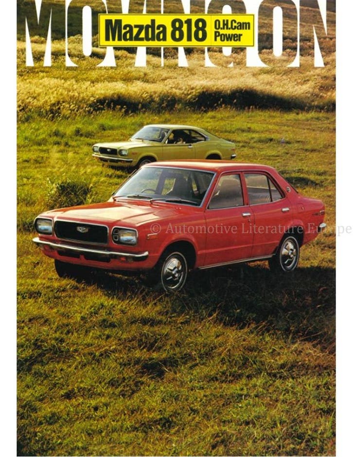 1962 MAZDA 818 BROCHURE ENGELS, Livres, Autos | Brochures & Magazines