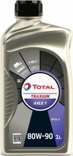 Total Traxium Axle 7 80W90 1 Liter, Ophalen of Verzenden