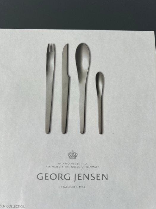 Georg Jensen - Arne Jacobsen - Bestekset voor 6 personen, Antiquités & Art, Antiquités | Meubles | Chaises & Canapés