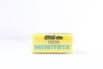 Minitrix N - 12036 - Locomotive à vapeur avec tender (1) -