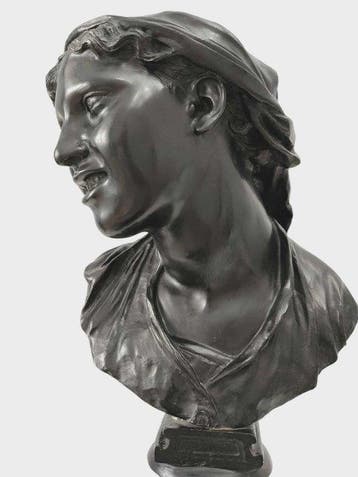 Vincenzo Gemito (1852-1929) - sculptuur, Rosina, the Capri