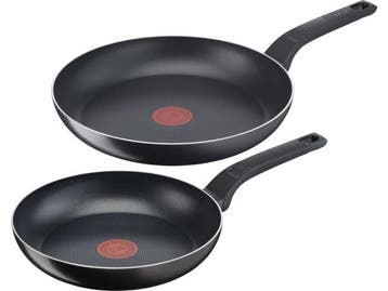 Veiling - Tefal Easy Cook and Clean Koekenpannenset 24&28 cm, Nieuw