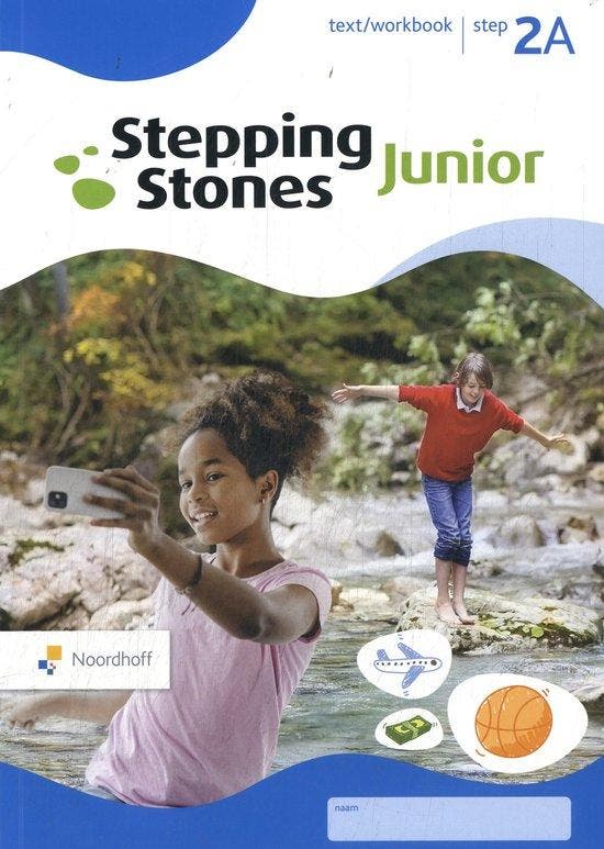 step 2a / Stepping Stones Junior / text/workbook, Livres, Livres Autre, Envoi