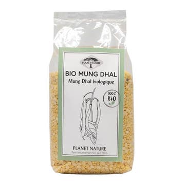 BIO-Moong/Mung Dal Gele Mungbonen - Gehalveerd/Geschild - 1, Ophalen of Verzenden