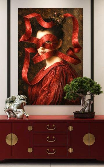 La Mama - Monogram Veil - XL - Œuvre unique 1/1