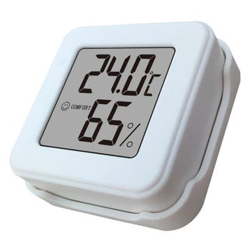 Fako Bijoux - Hygrometer Met Houder  - Weerstation -, Huis en Inrichting, Verzenden, Nieuw