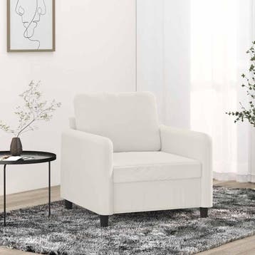 Fauteuil 60cm Creme | Tweede Kansje | OP = OP, Verzenden