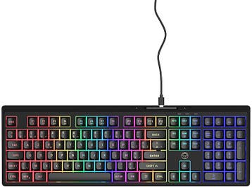 Qware -  Gaming-toetsenbord Philadelphia Azerty Zwart, Verzenden, Qware, Bedraad, Nieuw