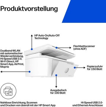 HP LaserJet MFP M140w Multifunctionele Laserprinter, Scan..., Computers en Software, Ophalen of Verzenden, Nieuw