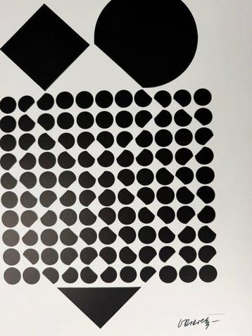 Victor Vasarely (1906-1997) - Cassiopee