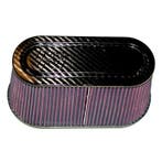 K&N Universeel filter - carbonvezel - 98mm aansluiting, 305m, Verzenden, Nieuw