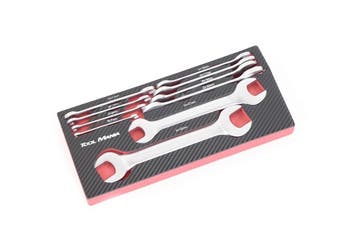 TM 10 Delige Dubbel steeksleutel foam carbon look inlay, Verzenden, Nieuw
