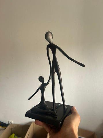 Beeld, Danseuse en Métal par Bodrul Khalique pour Ikea,, Antiek en Kunst