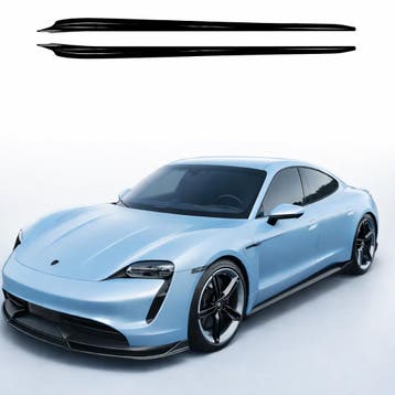 Side skirts aanzetstukken | geschikt voor Porsche Taycan | 2, Verzenden, Nieuw, Porsche