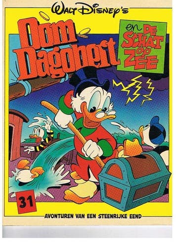 Oom Dagobert 31 en de schat op zee 8710722510030 Walt Disney, Verzenden, Walt Disney