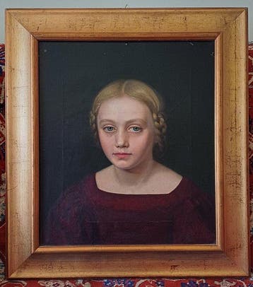 Italiaanse school (XIX) - Portrait of a Girl
