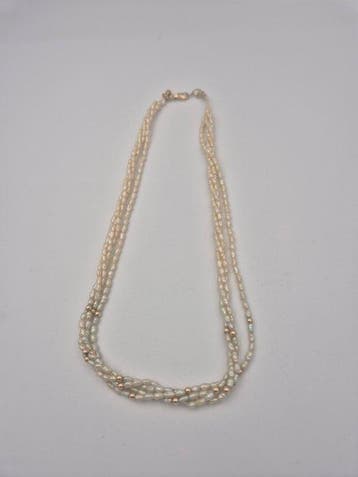 Sans prix de réserve - Chaîne - 14 carats Or jaune Perle -