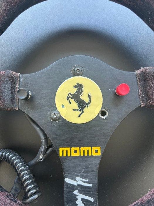 Stuur / stuurwiel (1) - Momo, Ferrari, Gerard Berger - F1, Verzamelen, Automerken, Motoren en Formule 1