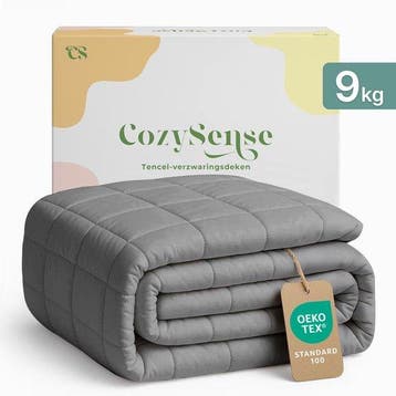 2dekans | CozySense® Verzwaringsdeken 9kg - 100% Tencel -, Ophalen of Verzenden, Nieuw
