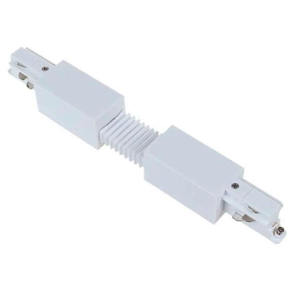 Flexibele Spanningsrail Doorverbinder Wit voor 3 Fase LED la, Huis en Inrichting, Lampen | Overige, Nieuw, Verzenden
