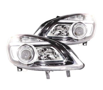 PHARES POUR RENAULT SCENIC II 05-08 FOND NOIR, Verzenden