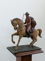 Giovan Francesco Gonzaga (1921-2007) - sculptuur, Il buttero