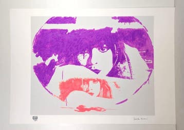 Giosetta Fioroni (1932) - Doppio Liberty Light Purple, Antiek en Kunst