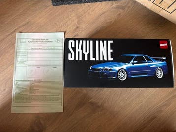 Kraemo 1:18 - Voiture miniature - Nissan Skyline GTR R34, Nieuw