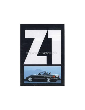 1989 BMW Z1 BROCHURE NEDERLANDS, Nieuw