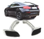 EMBOUTS DÉCHAPPEMENT BMW X6 E71 08-14 LOOK M CHROMÉ + CADRE, Verzenden