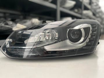 VW POLO 6 XENON KOPLAMP LINKS 6R1941039D, Verzenden, Gebruikt, Volkswagen