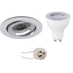 Pragmi Aerony Pro 6W Dimbare LED Spot - Kantelbare Ronde Inb, Verzenden