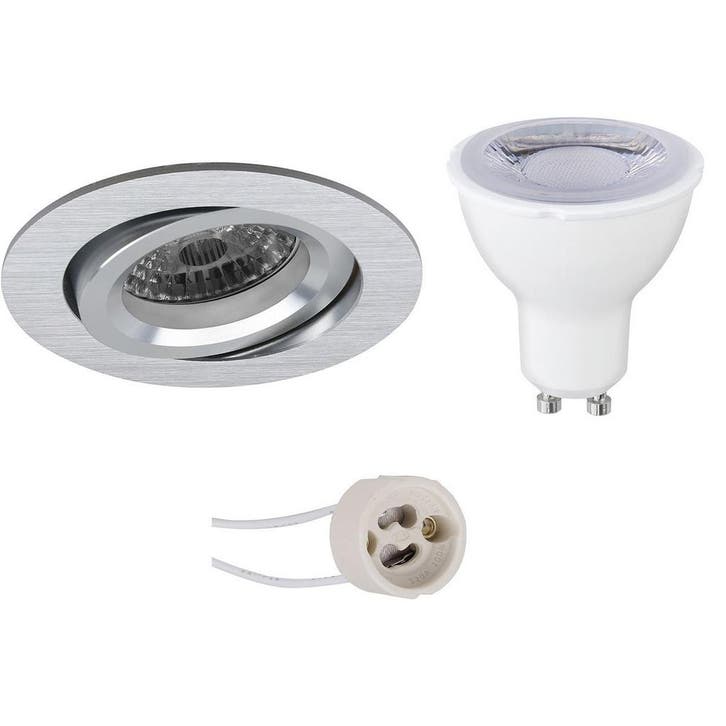 Pragmi Aerony Pro 6W Dimbare LED Spot - Kantelbare Ronde Inb, Maison & Meubles, Lampes | Spots, Envoi