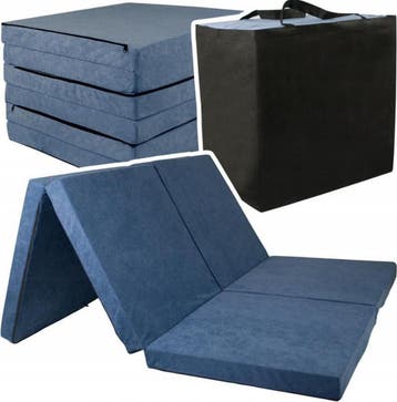 Opvouwbaar Matras 195x120 | Camping | Premium | OP=OP, Overige materialen, Zo goed als nieuw, Twijfelaar, 120 cm