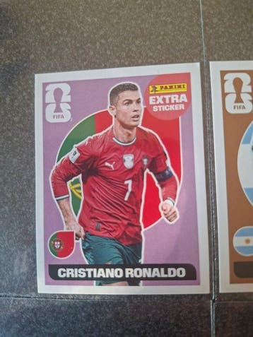 2026 Panini World Cup Stickers Cristiano Ronaldo, Lionel