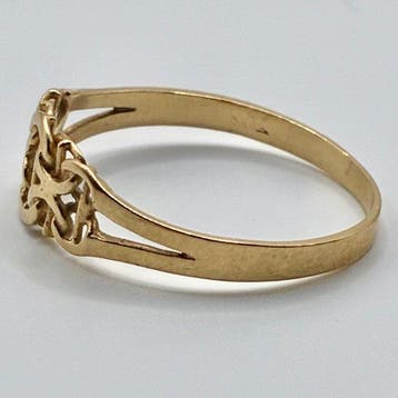 Zonder minimumprijs - Ring - 18 karaat Geel goud, Nieuw