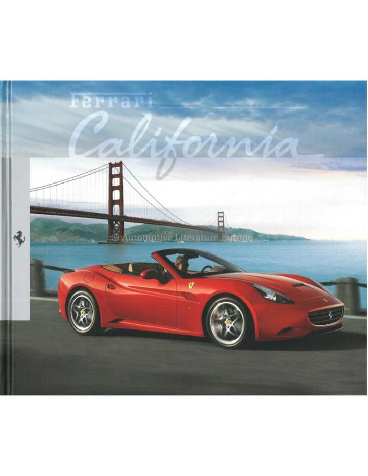 2010 FERRARI CALIFORNIA HARDCOVER BROCHURE 3753/10, Livres, Autos | Brochures & Magazines, Enlèvement ou Envoi