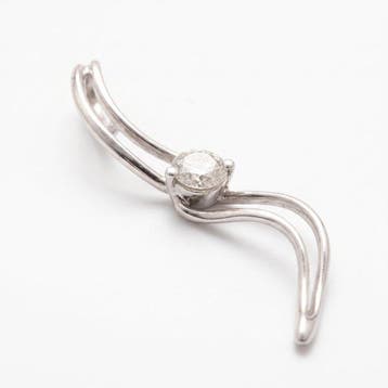 Pendentif - 18 carats Or jaune - 0.40ct. tw. Diamant