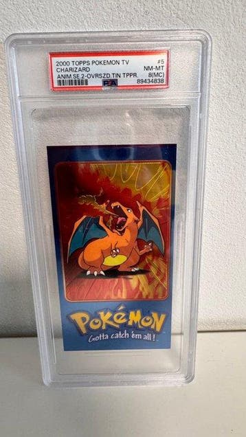 Pokémon - 5 Graded card - Charizard, Pikachu, team,, Nieuw