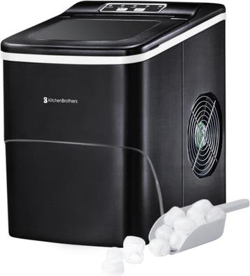 2dekans | KitchenBrothers IJsblokjesmachine – Incl. IJsschep, Ophalen of Verzenden