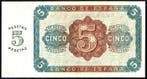 Espagne. - 5 Pesetas - 1938 - Pick 110 (Sans prix de