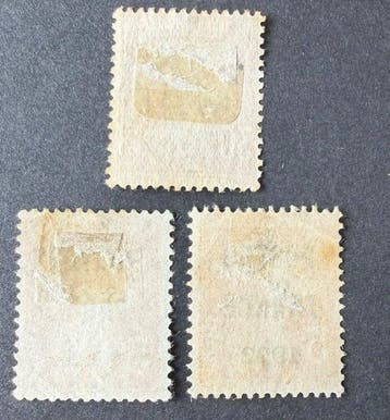 Frankrijk 1921/1922 - Yvt 29. 30 & 36 - Pre cancelled issue, Timbres & Monnaies, Timbres | Europe | France